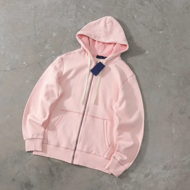 Polo Ralph Lauren Zip-Up Hoodie Pastel Pink