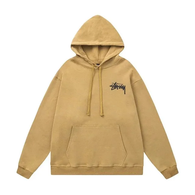 Stüssy Hooded Sweatshirt Logo Print