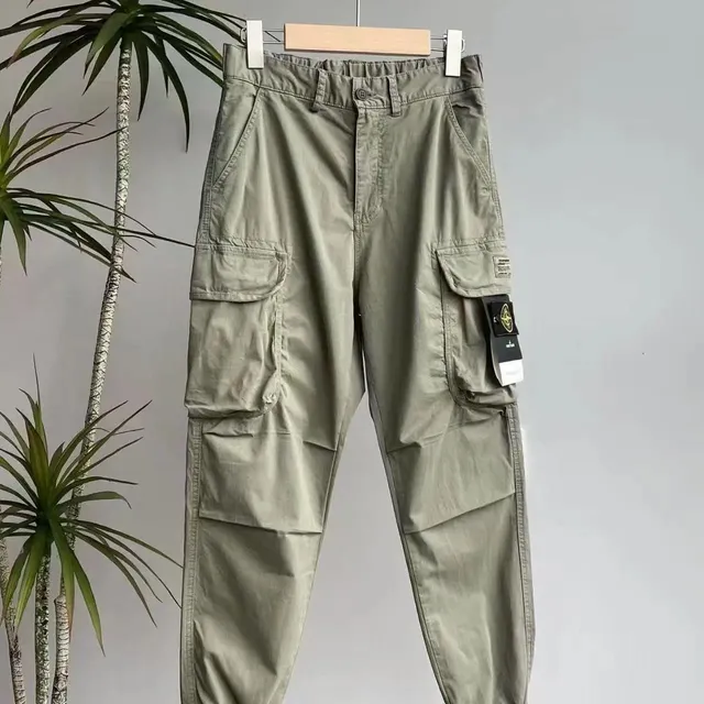 Stone Island Cargo Pants Olive Green