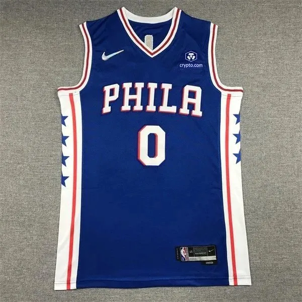 Nike Philadelphia 76ers City Edition Jersey Crypto.com Sponsor