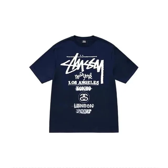 Stüssy Graphic Tee World Cities