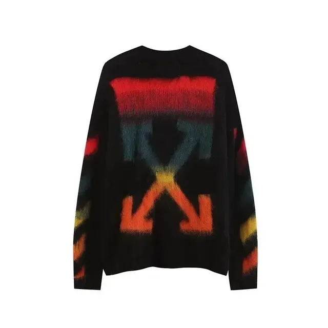 Off-White Arrow Sweater Multicolor Arrow Print