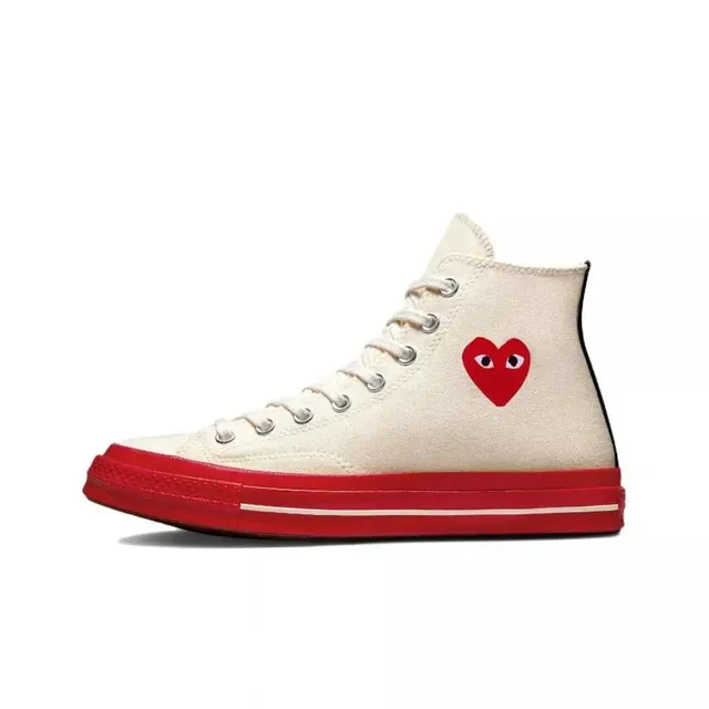 Comme des Garçons × Converse Chuck Taylor All Star High Heart Logo