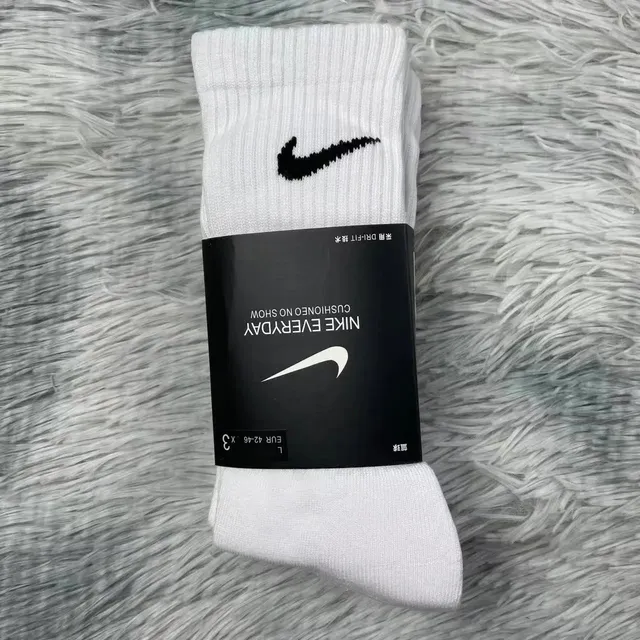 NIKE 3 Pairs  White