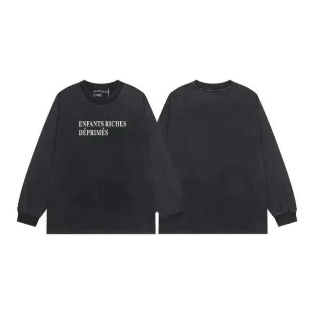 Long Sleeve Tee Enfants Riches Déprimés Logo