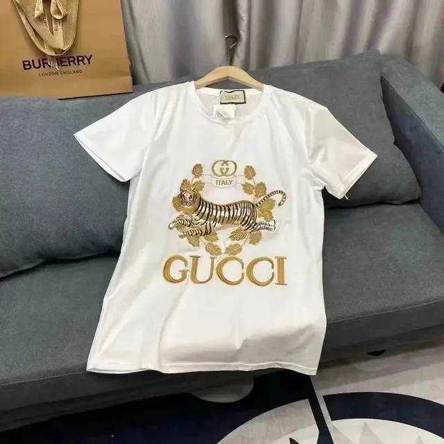 Gucci T-Shirt Tiger Embroidered
