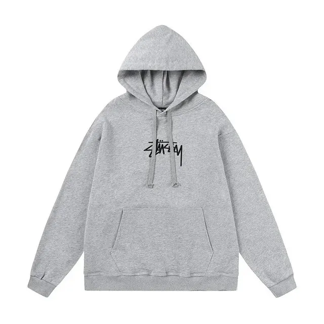 Stüssy Hooded Sweatshirt Stock Logo