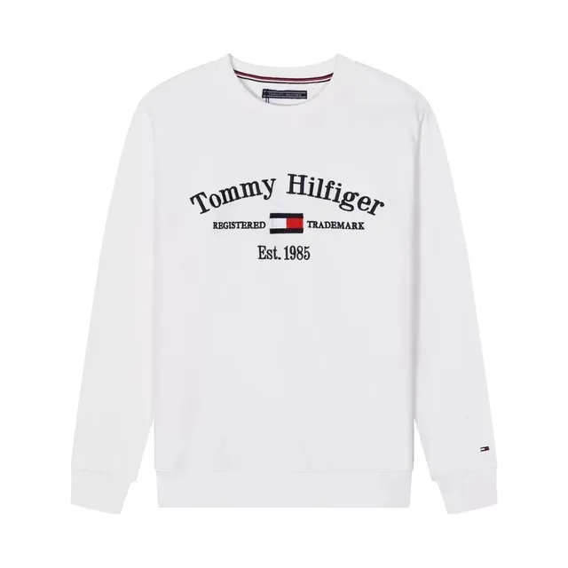 Polo Ralph Lauren Crewneck Sweatshirt Tommy Hilfiger Logo Print