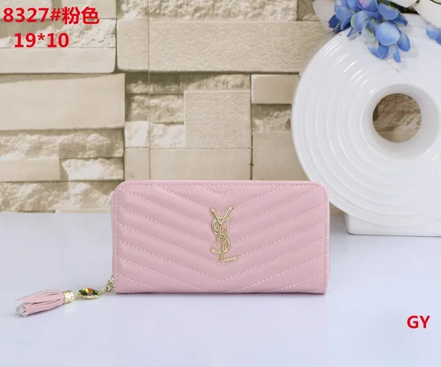 Saint Laurent Zip-Around Wallet Quilted