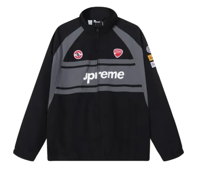 Supreme Track Jacket Ducati Collaboration