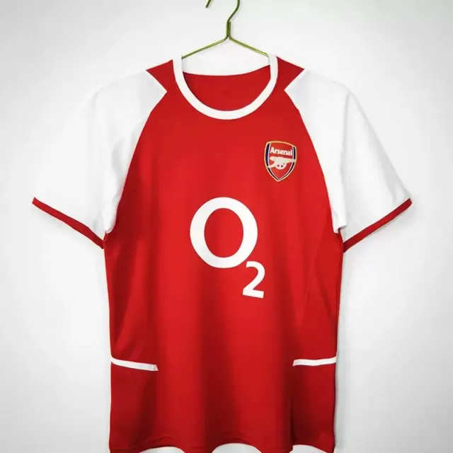 Arsenal Home Jersey O2 Sponsor