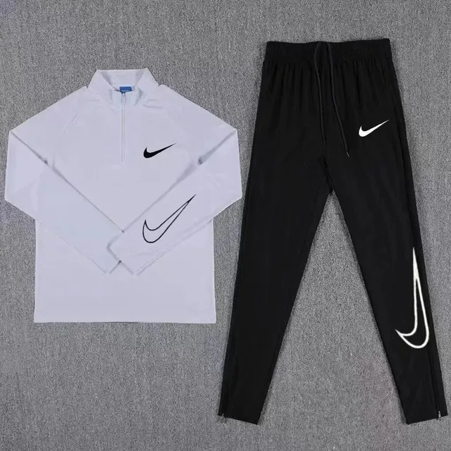 Nike Tech Fleece Set White/Black