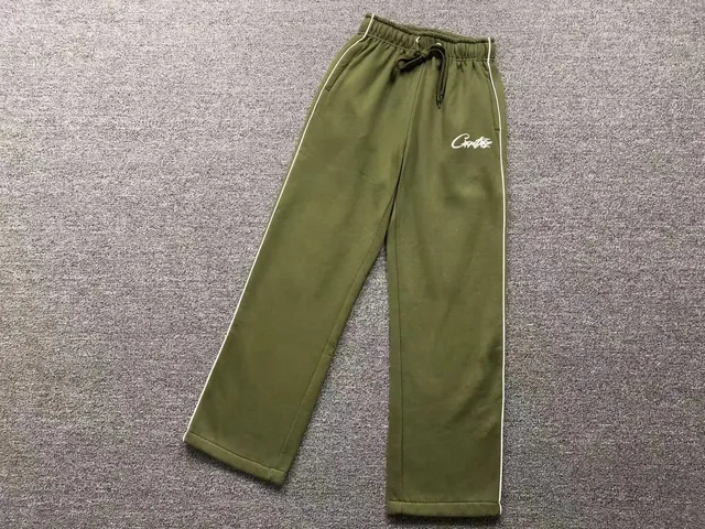 Corteiz Track Pants White Stripe