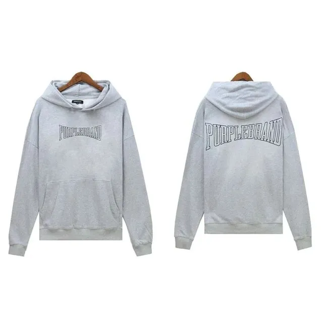 Purple Brand Hooded Sweatshirt Arch Logo