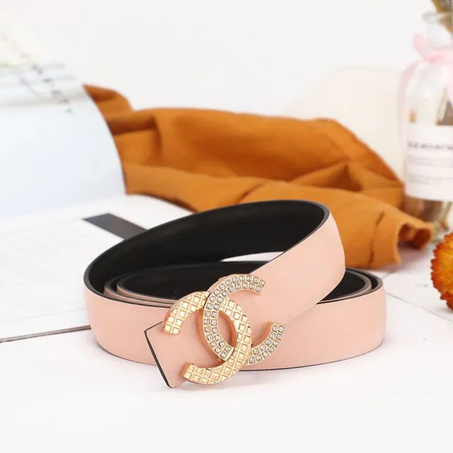 Chanel CC Logo Belt Crystal-Embellished