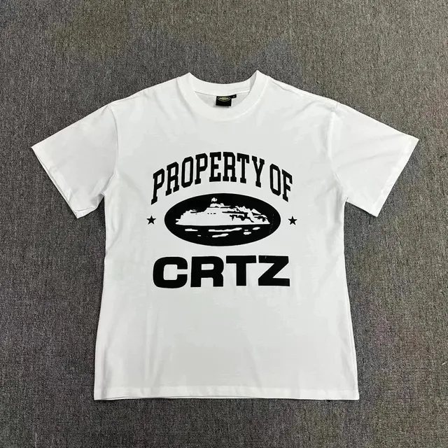 Corteiz Property of CRTZ Tee Black Graphic