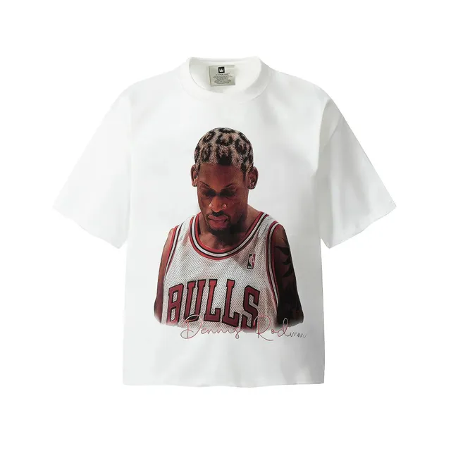 Winterland × NBA Dennis Rodman Graphic Tee Bulls Jersey Print