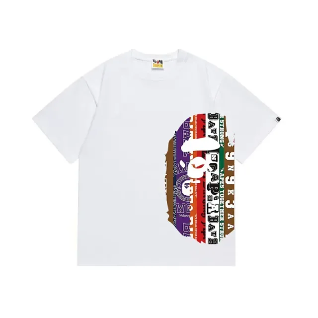 BAPE × Palace Graphic Tee Ape Head Collage