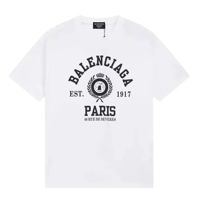 Balenciaga Logo T-Shirt Paris Archive Print