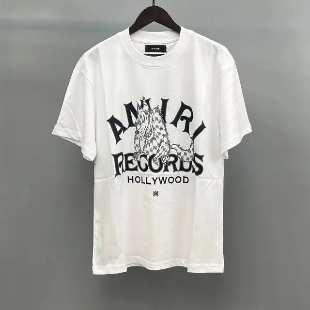 Graphic Tee Amiri Records Hollywood