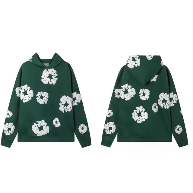 Gallery Dept. Hoodie Scrunched Floral Print