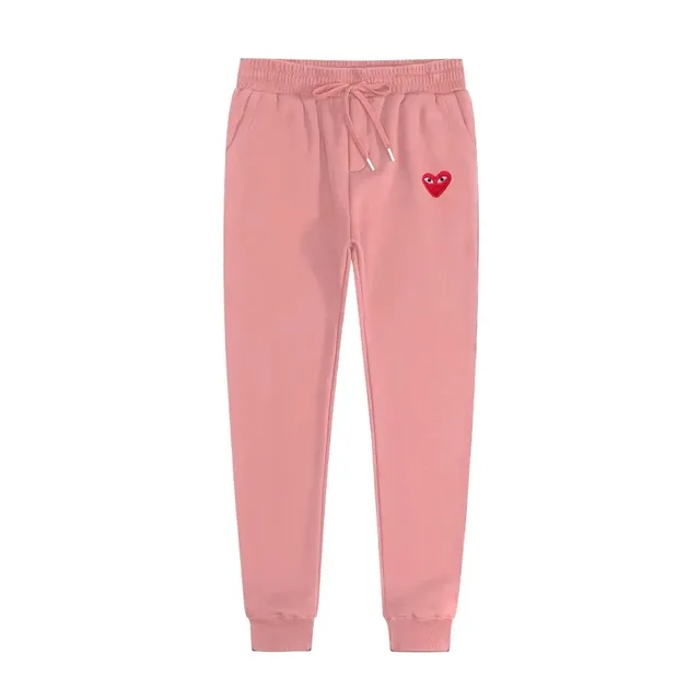Comme des Garçons Jogger Pants Heart Logo