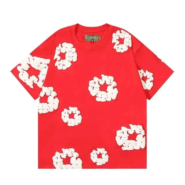 Balenciaga T-Shirt Floral Appliqué