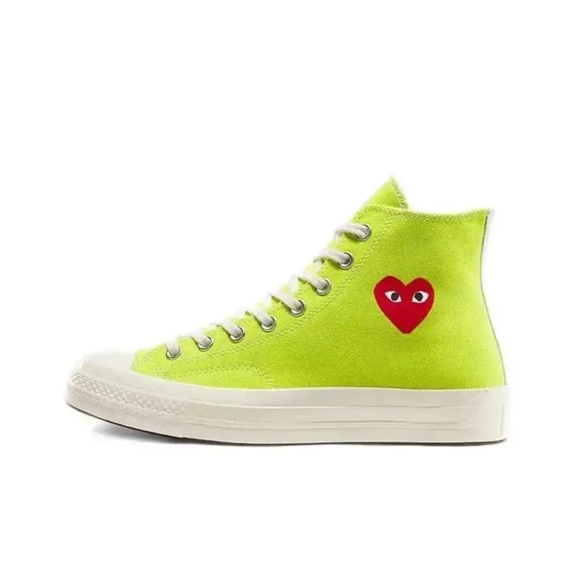 Comme des Garçons Converse Chuck Taylor All Star High Play Heart