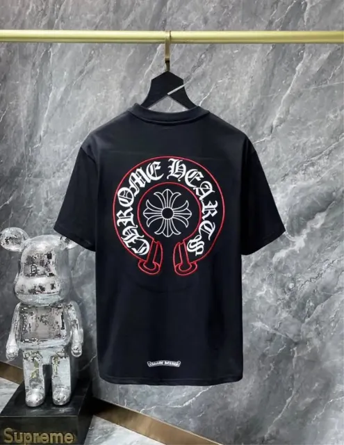Short-Sleeve T-Shirt Chrome Hearts Logo Print
