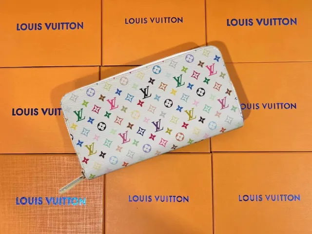 Louis Vuitton Zippy Wallet Multicolor Monogram