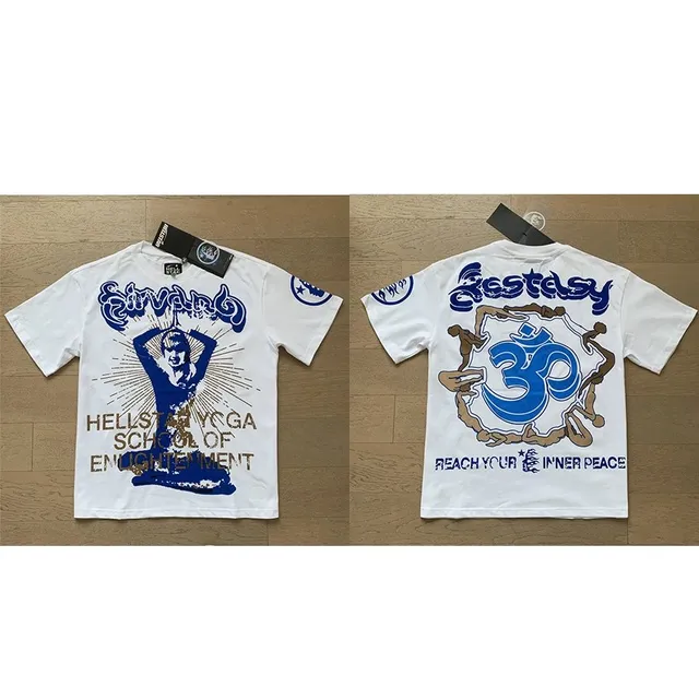Fear of God Essentials Graphic Tee Hellstar Yoga School of Enlightenment