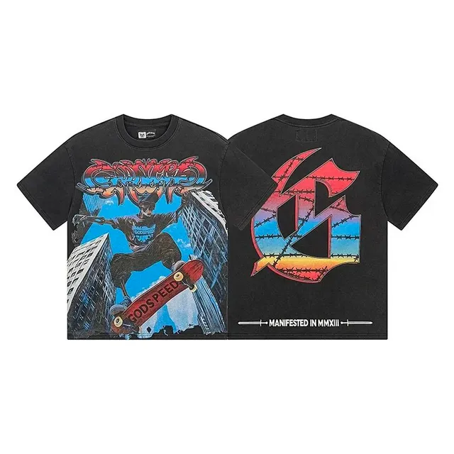 Godspeed Graphic Tee Gods Speed Print