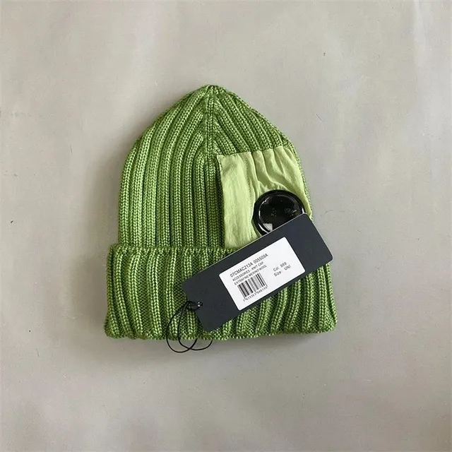 Stone Island Ribbed Beanie Patch Detail