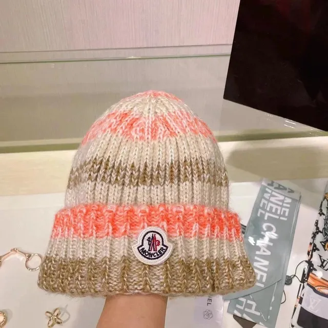 Moncler Knit Beanie Multi-Stripe