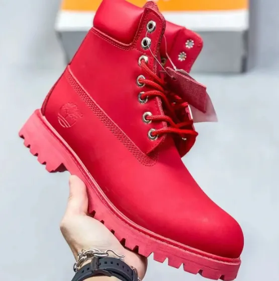 Timberland Classic 6-Inch Boot Monochrome Red