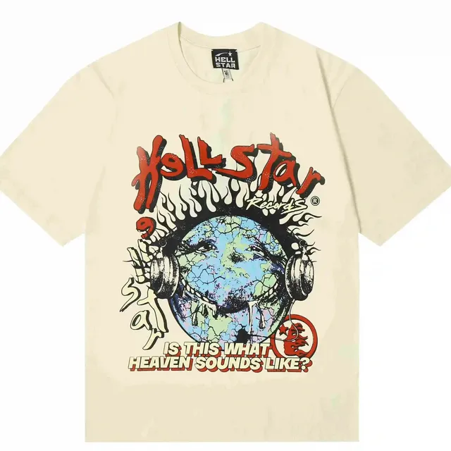 Graphic Tee Hellstar Records Earth Print