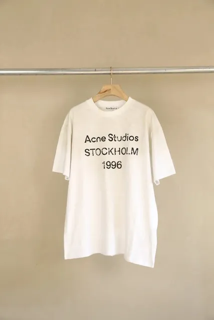 Acne Studios Graphic Tee Stockholm 1996 Print