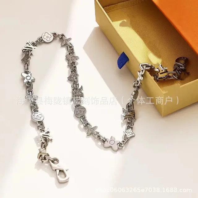 Louis Vuitton Chain Strap LV Flower Motif