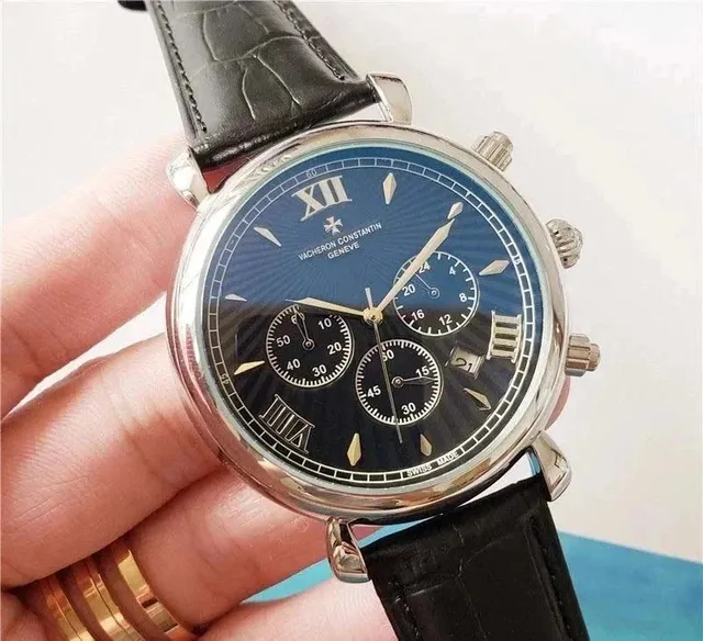 Vacheron Constantin Chronograph Blue Dial with Roman Numerals