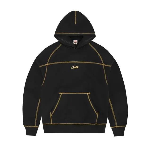 Corteiz Hoodie Gold Stitch