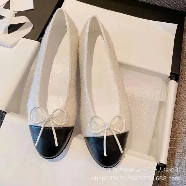 Chanel Bow Loafer Tweed and Leather