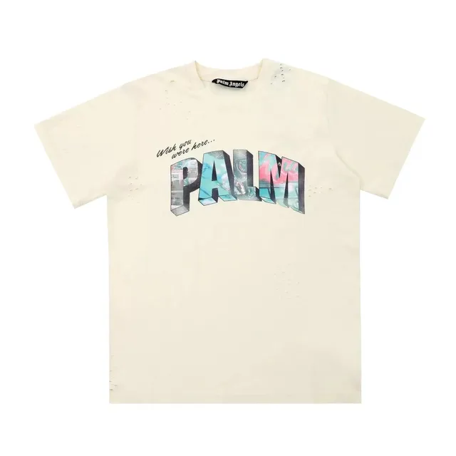 Palm Angels Graphic T-Shirt Wish You Were Here