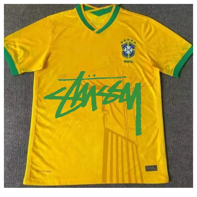 Nike × Stüssy Brazil National Team Jersey Stussy Collaboration