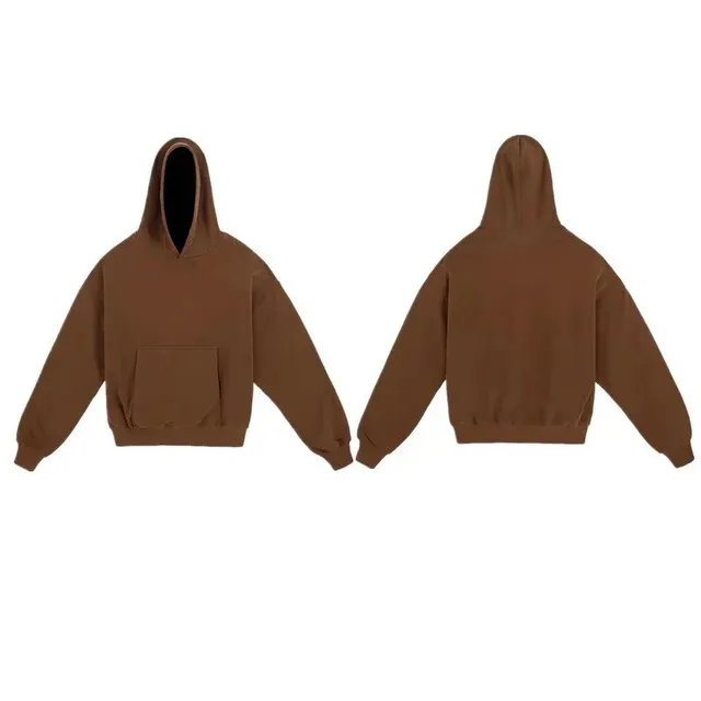 Hooded Sweatshirt Solid Color