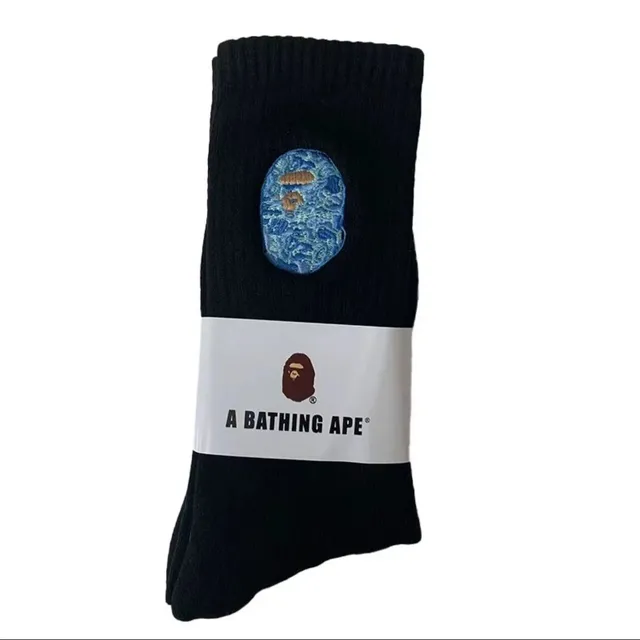 BAPE Socks Earth Ape Head