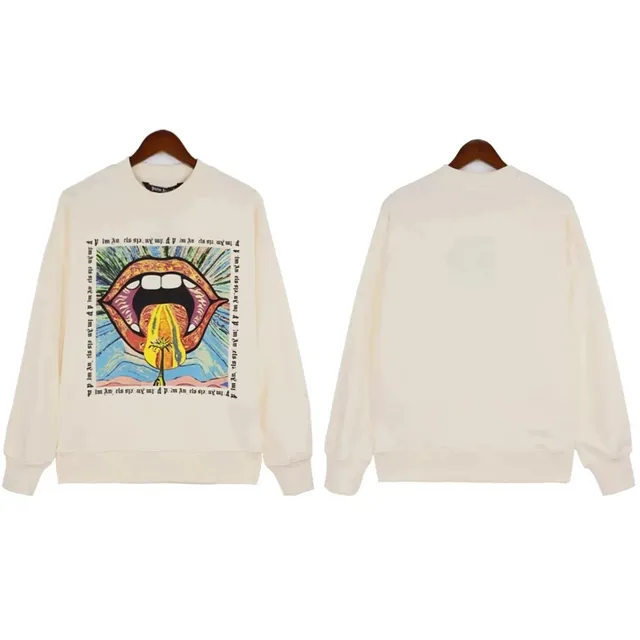 Palace Crewneck Sweatshirt Lips Print