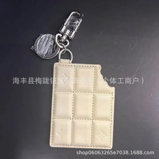 Louis Vuitton Chocolate Bar Keyholder Monogram Quilted