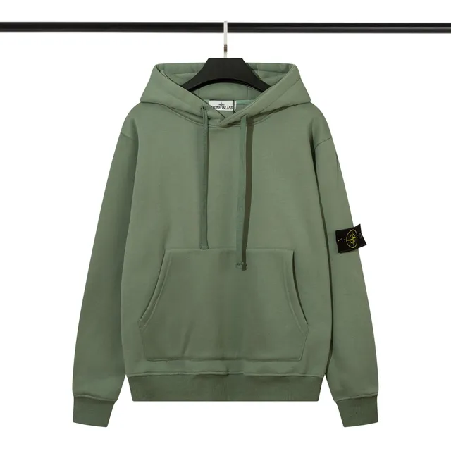 Stone Island Hooded Sweatshirt Compass Patch