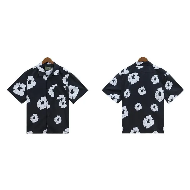 Stüssy Camp Shirt Recycled Logo Print