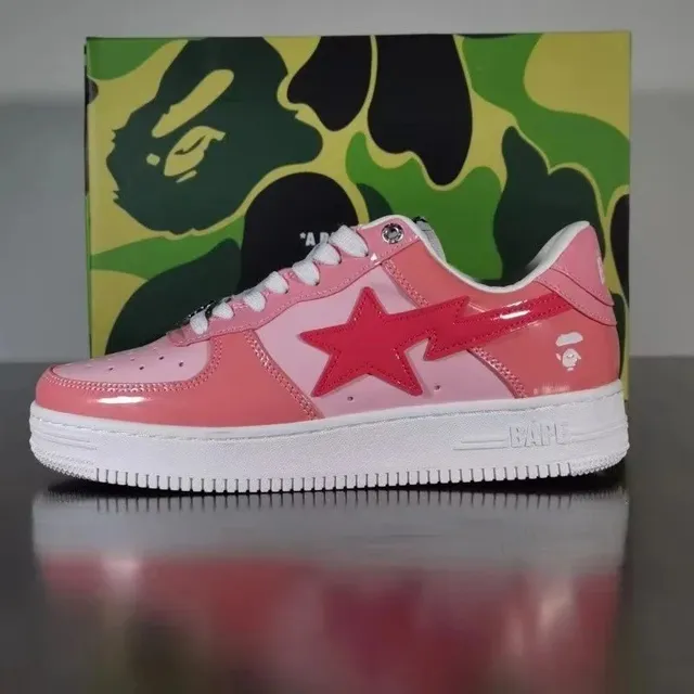 BAPE Shark Low Candy Pink